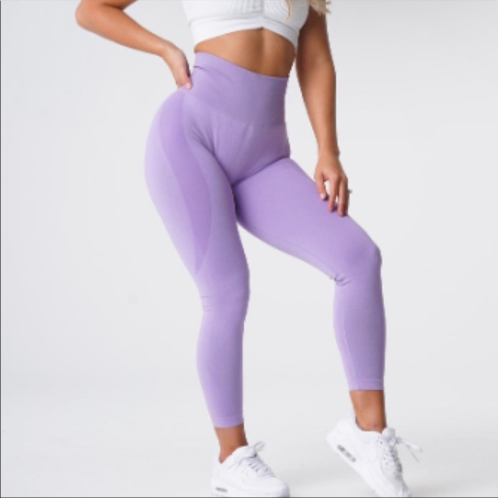 NVGTN Purple Contour Leggings